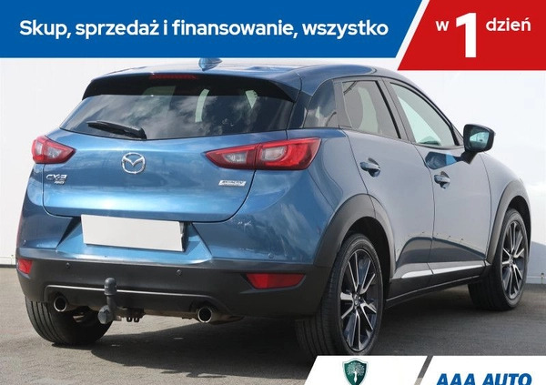 Mazda CX-3 cena 74000 przebieg: 134220, rok produkcji 2017 z Pińczów małe 191